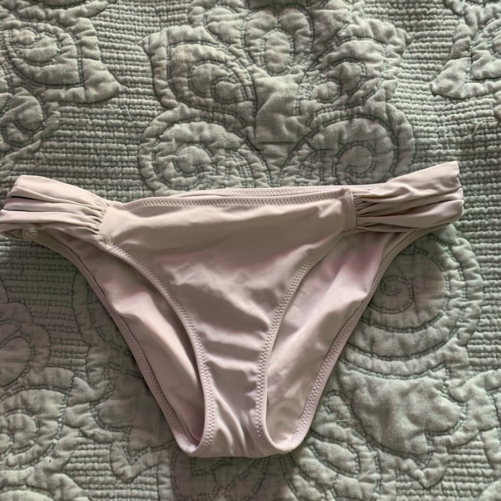 Victoria secret white bikini bottoms